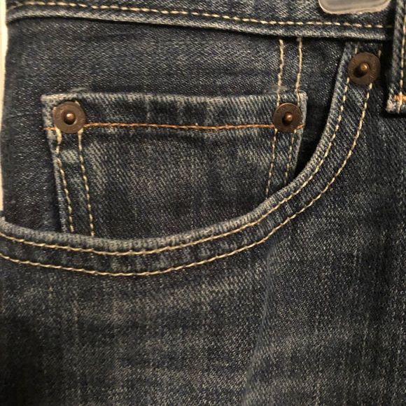 Gap Low Rise Boot Fit Jeans - Size 33/34, frayed at 29” - Picture 5 of 8